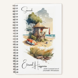 Eternal Happiness Tropical Beach 2026 Convention  Notebook