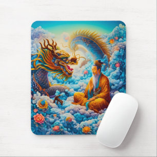 Eternal Harmony: Dragon’s Blessing Mouse Mat
