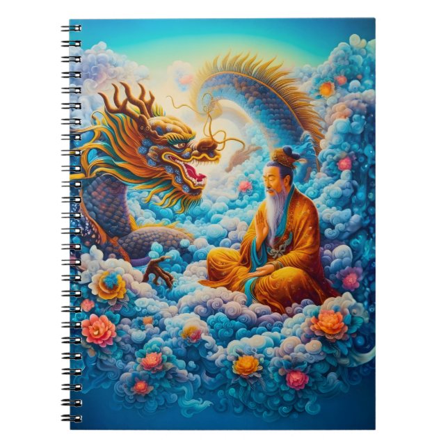 Eternal Harmony: Dragon’s Blessing Notebook (Front)