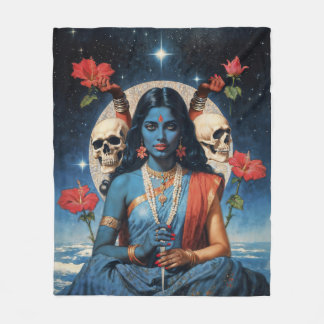 Eternal Kali Fleece Blanket