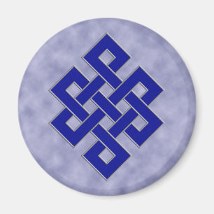Eternal Knot on Clouds Magnet