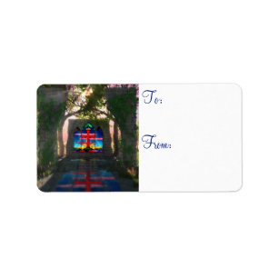 Eternal Light Easter Gift Label