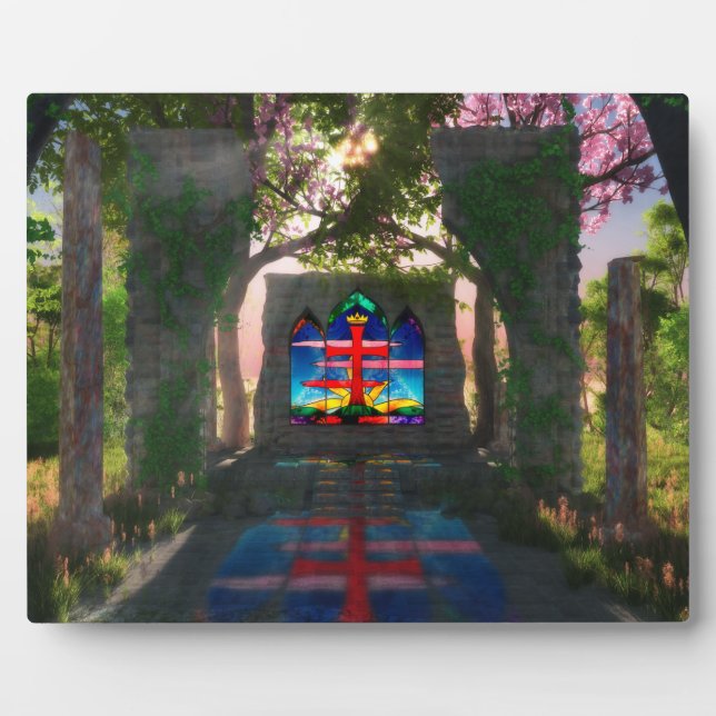 Eternal Light Easter Plaque (Front)