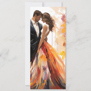 Eternal Love in Artistry: All at One Venue Invitation