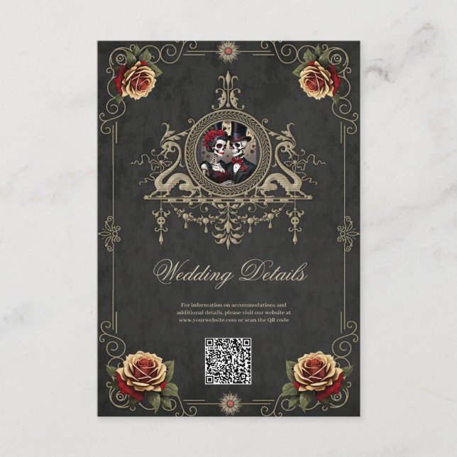 Eternal love in the darkness.  enclosure card (Front)