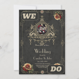 Eternal love in the darkness.  invitation