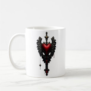 Eternal love in the shadow of Gothic darkness.  Coffee Mug