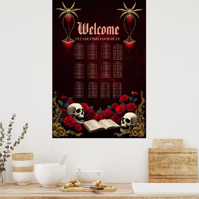 Eternal love in the shadows of darkness poster (Kitchen)