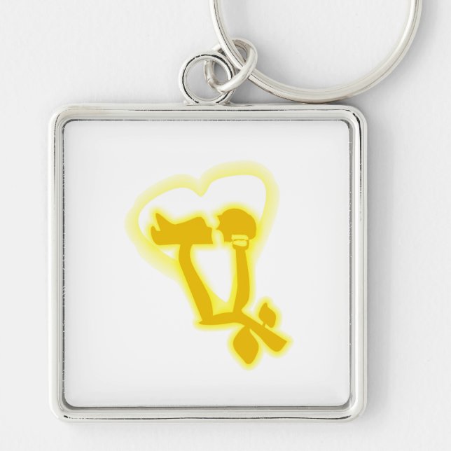 Eternal Love Key Ring (Front)