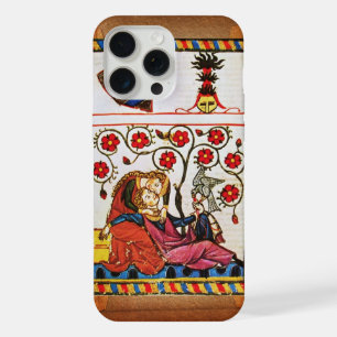 ETERNAL LOVE Mediaeval Miniature Parchment iPhone 15 Pro Max Case