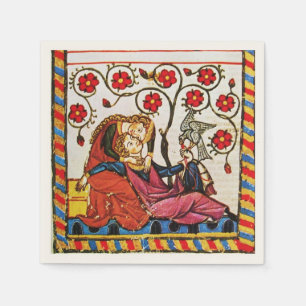 ETERNAL LOVE MEDIEVAL NAPKIN