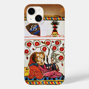 ETERNAL LOVE MONOGRAM parchment Case-Mate iPhone 14 Case