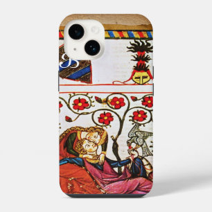 ETERNAL LOVE MONOGRAM parchment iPhone 14 Case