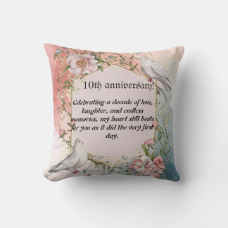 Eternal Love: Romantic Throw Pillow