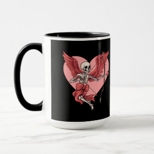 Eternal Love Skeleton Angel Mug