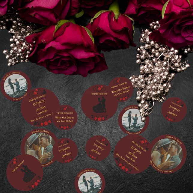Eternal Love Story Table Confetti (Creator Uploaded)