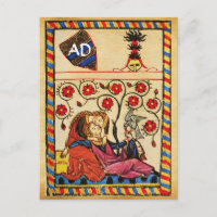 ETERNAL LOVE VALENTINE'S DAY PARCHMENT MONOGRAM