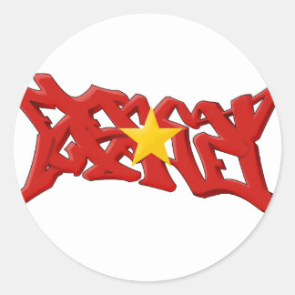 Eternal Lyphe Vietnam Classic Round Sticker