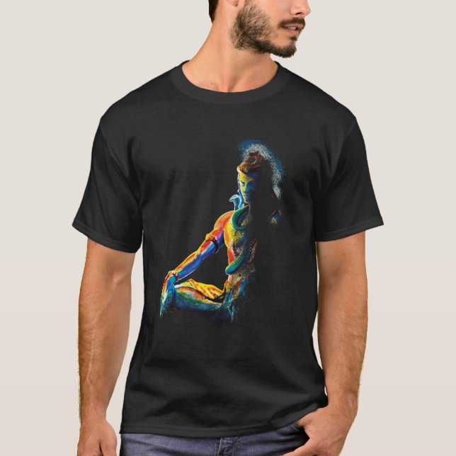 Eternal Meditation Lord Shiva T-Shirt (Front)