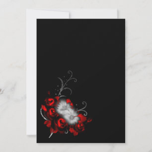 Eternal Memories Gothic Wedding  Invitation