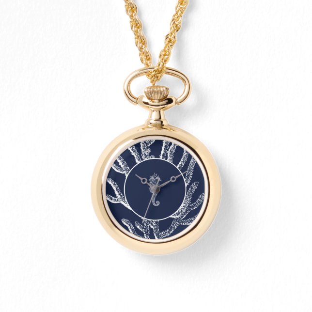 Eternal Memories of the Sea: Blue and White Watch (Front)