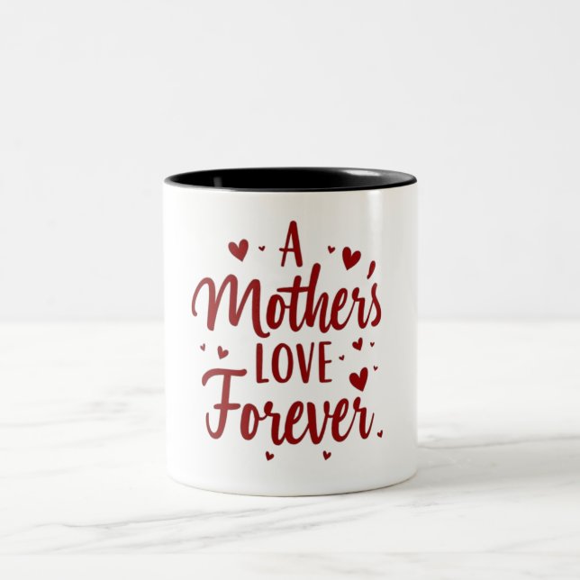 Eternal Mother’s Love Two-Tone Coffee Mug (Center)