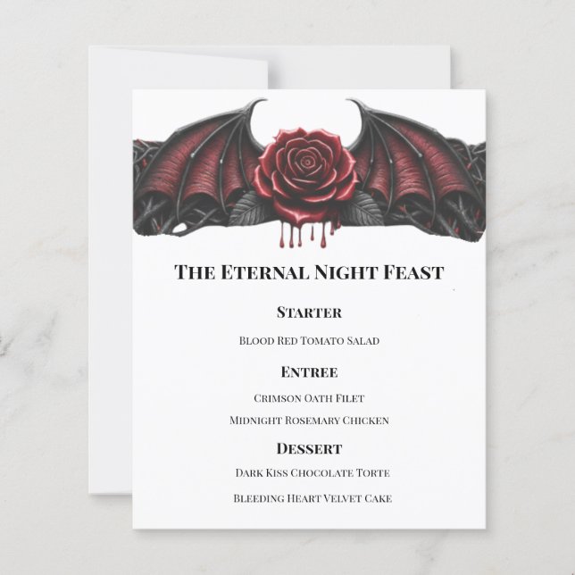 Eternal Night Gothic Vampire Wedding Dark Romance (Front)