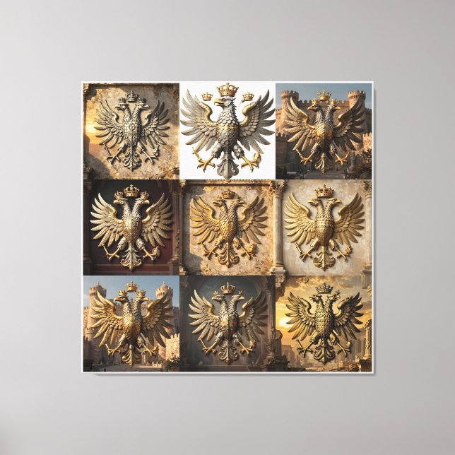  Eternal Nobility of the Double Eagle Canvas Print (Front)