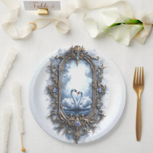 Eternal Reflection – The Swanheart Union. Paper Plate