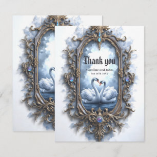 Eternal Reflection – The Swanheart Union.  Thank You Card