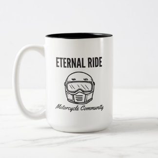 Eternal Ride shirt Two-Tone Coffee Mug