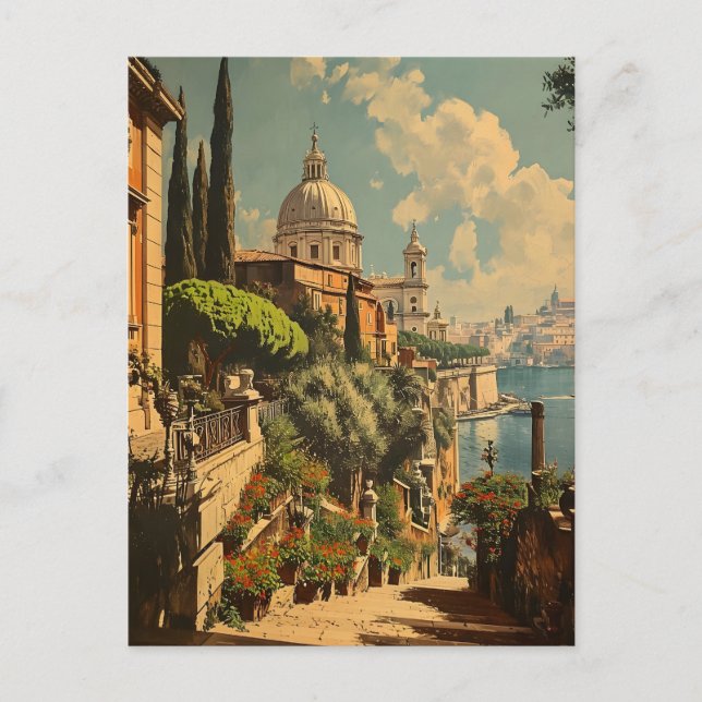 Eternal Rome: Vintage Postcard (Front)
