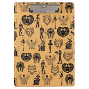 Eternal Sands: Egyptian Antique Elegance for Time Clipboard
