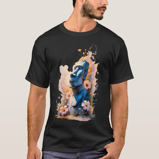 Eternal Sentinel - Moai T-Shirt (Front)