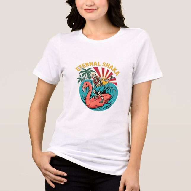 Eternal Shaka Tri-Blend Shirt (Front)