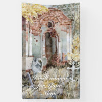 Eternal silence in the cemetery 
