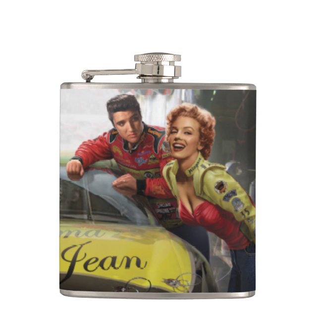 Eternal Speedway 2 Hip Flask (Front)