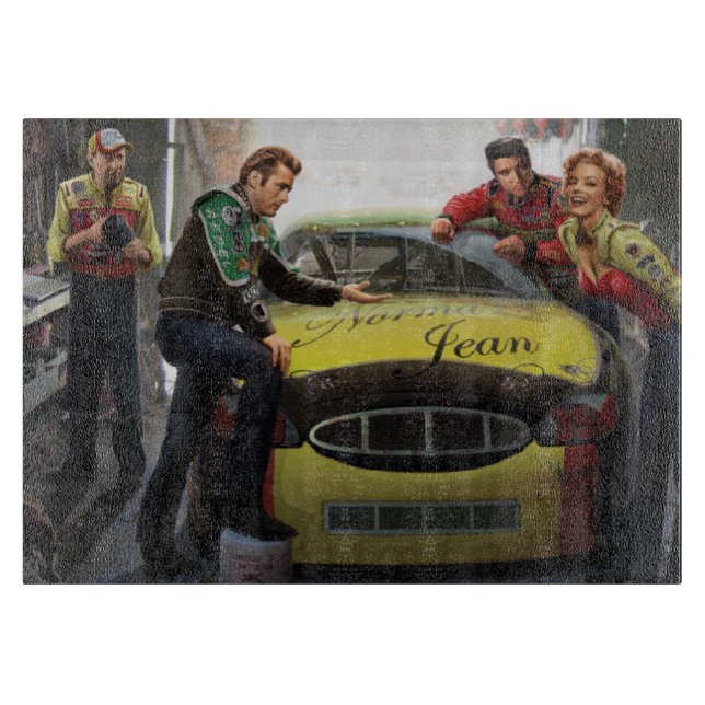 Eternal Speedway Cutting Board (Front)