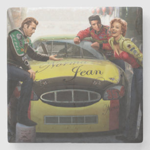 Eternal Speedway Stone Coaster