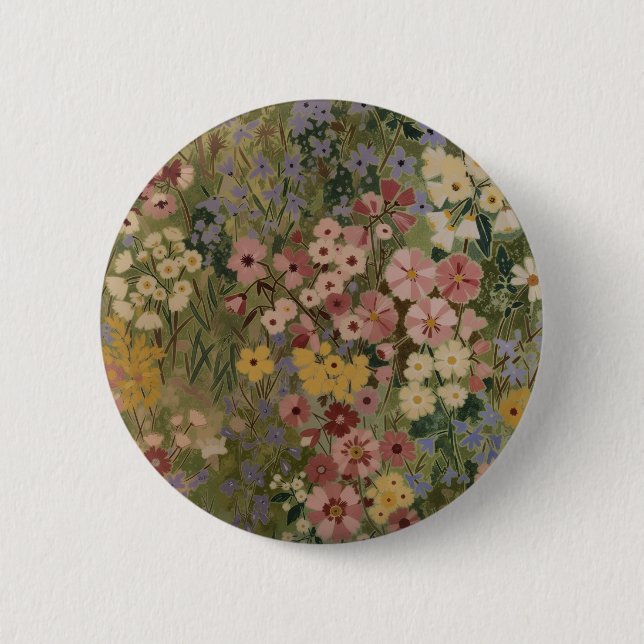Eternal Spring Bloom 6 Cm Round Badge (Front)