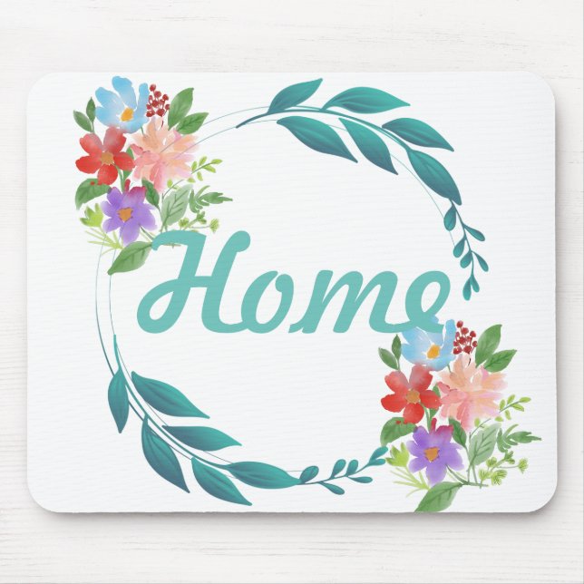 Eternal Spring Colours & Flowers Mouse Mat (Front)