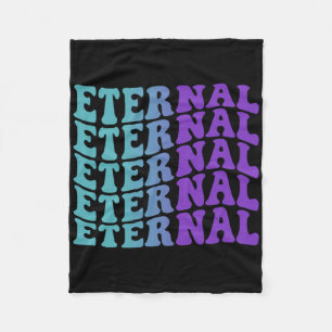 Eternal Suicide Prevention Mental Health Awareness Fleece Blanket