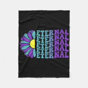 Eternal Suicide Prevention Mental Health Awareness Fleece Blanket