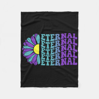 Eternal Suicide Prevention Mental Health Awareness Fleece Blanket