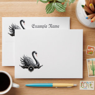 Eternal Swan of Love, Forever Begins Here. Envelope