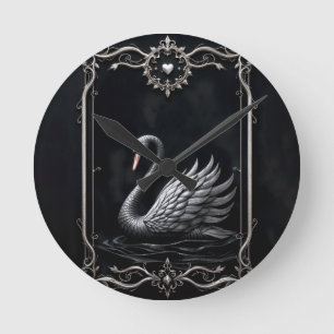 Eternal Swan of Love, Forever Begins Here. Round Clock