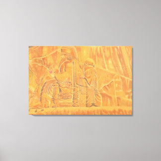Eternal Throne Achaemenid Glory Canvas Print