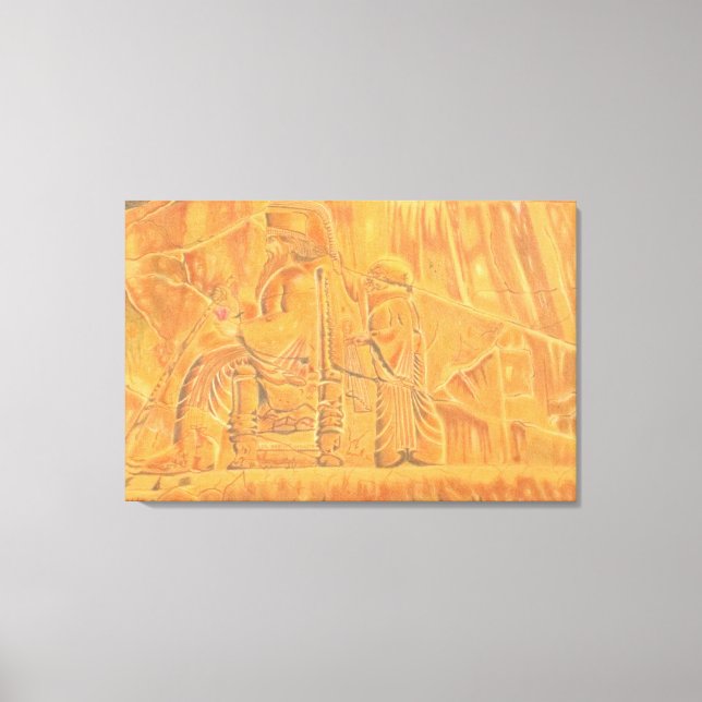 Eternal Throne Achaemenid Glory Canvas Print (Front)