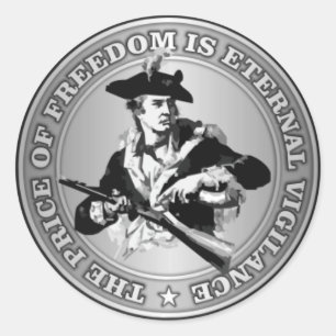 Eternal Vigilance Classic Round Sticker