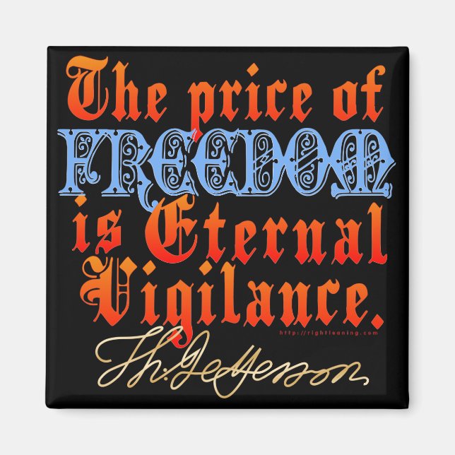 Eternal Vigilance Magnet (Front)